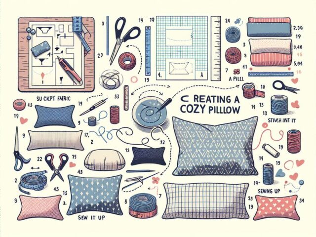 Kuschelkissen nähen: Einfache Anleitung für DIY-Projekte