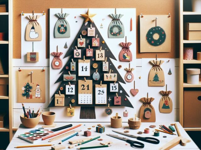 Adventskalender selber basteln: Kreative Ideen