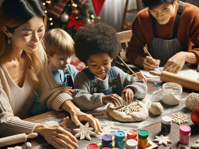 Basteln mit Salzteig: Weihnachtsideen für Kinder und Erwachsene